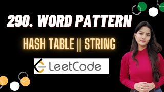 YouTube video '290. Word Pattern | Leetcode || Coding with Explanation'