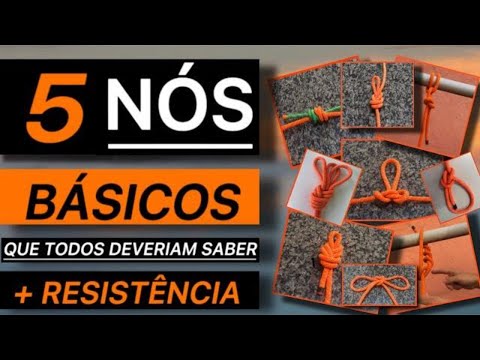 Five (5) BASIC KNOTS that YOU NEED to know how to do for life