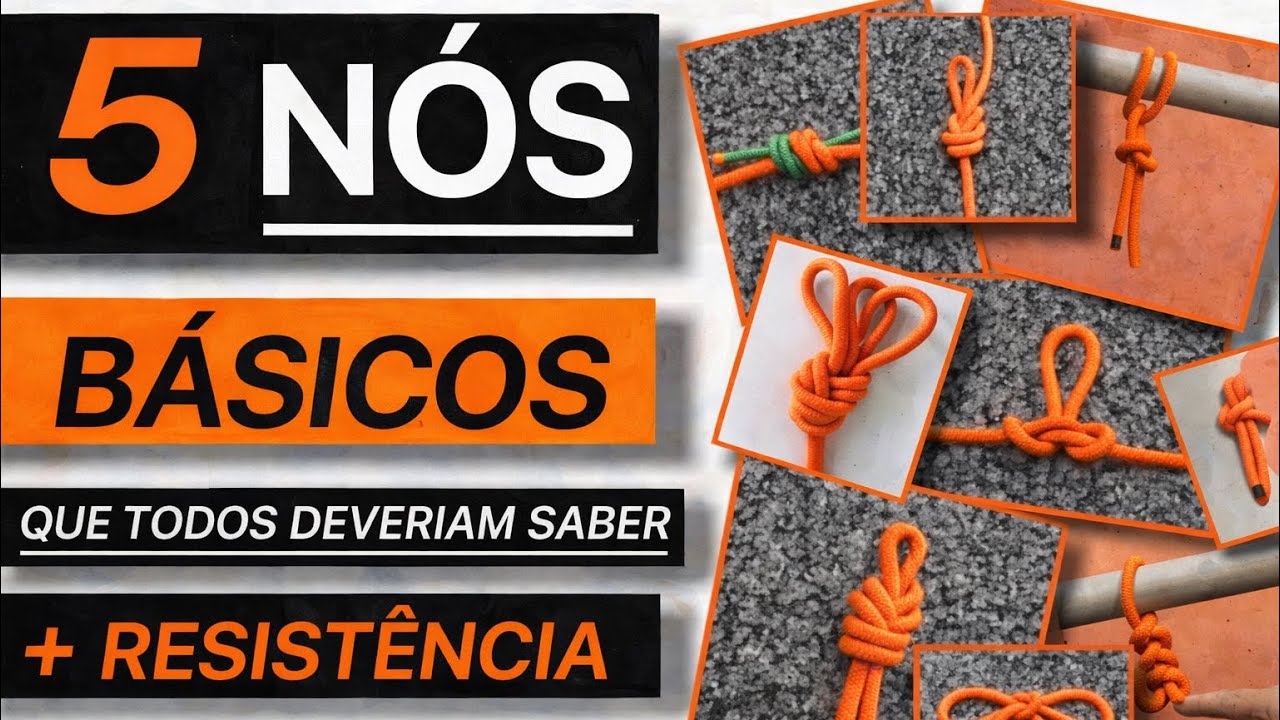 Cinco (5) NÓS BÁSICOS que VOCÊ PRECISA saber executar para a vida