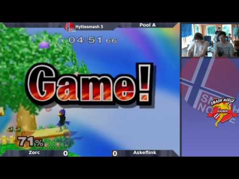 Hyttesmash 5 - Pool A - Zorc vs Askeflink