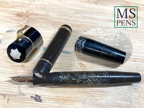 Montblanc 132 fountain pen restoration