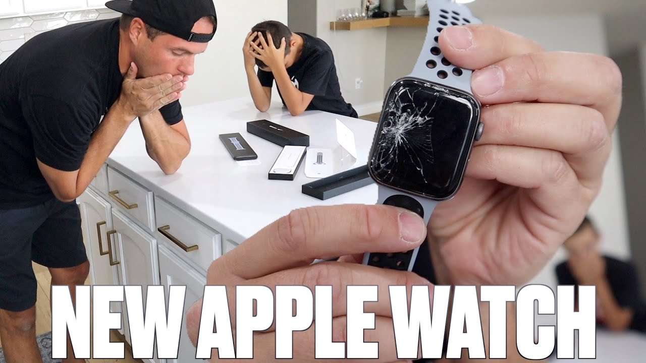 SHATTERED MY BRAND NEW APPLE WATCH SERIES 6 UNBOXING | NEW SERIES 6 APPLE WATCH NIKE