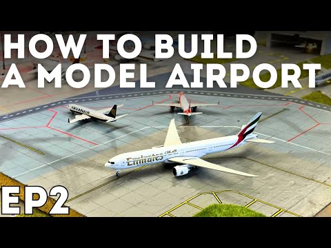 How To Build a Realistic Model Airport | EP 2