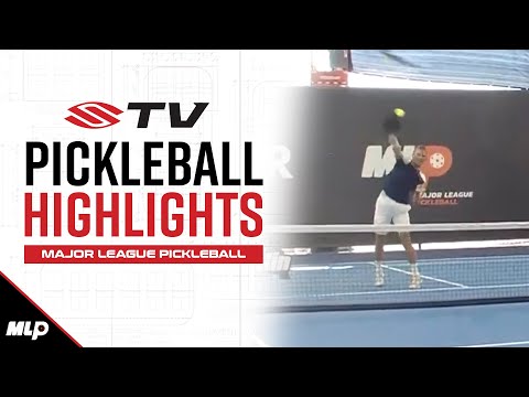 Collin Johns On The Attack Pickleballl Highlight - Major League Pickleball Mixed Doubles