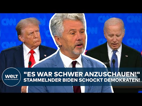 Video Thumbnail: TV-DUELL: Trump triumphiert! Demokraten entsetzt! Kirschbaum! "Hat wehgetan, wie schlecht Biden war"