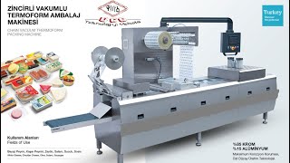 AMBALAJ GIDA PAKETLEME TERMOFORM ZİNCİRLİ MAKİNALARIN ALT  ISI KALIBI REZİSTANS BAĞLANTISI MONO FAZ