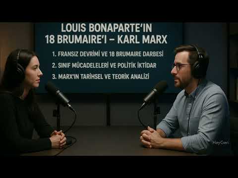 Louis Bonaparte’ın 18 Brumaire’i – Karl Marx | Sınıf Mücadeleleri ve Tarihsel Analiz