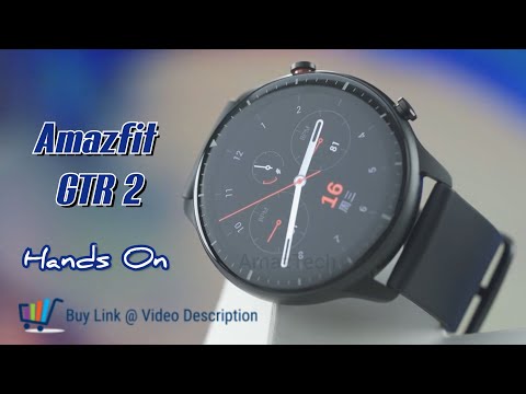 Amazfit GTR 2 ( Sports ) - Hands On ( Buy Links @ Description )