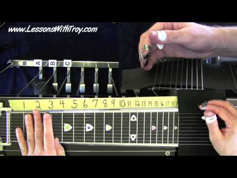 PEDAL STEEL BASICS - Volume #1 [HD] - Beginner Pedal Steel Lessons By Troy Brenningmeyer