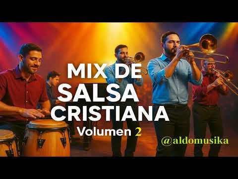 🎶 MIX_DE_SALSA_CRISTIANA_Vol._ 2 | Alabanza con ritmo para gozar en la presencia de Dios 💃🕊️
