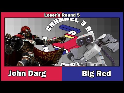 Channel 3 RGC - John Darg(Ganondorf) vs. Big Red(R.O.B.) - Losers Round 5 09/10