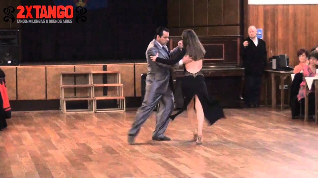 Carolina Bonaventura & Francisco Forquera Tango El Tarta en Milonga Friuliana Set 2012