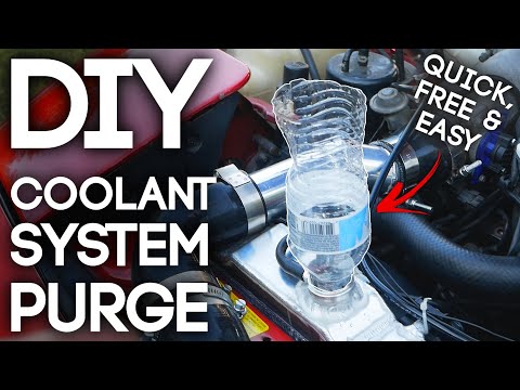 How To Purge Air Out of a Cooling System! [FREE and DIY Method]