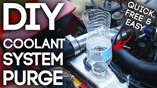 How To Purge Air Out of a Cooling System! [FREE and DIY Method]