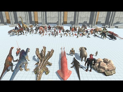 MINIBOSS VS 2X FACTION   Animal Revolt Battle Simulator
