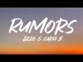 Lizzo - Rumors (Lyrics) feat. Cardi B