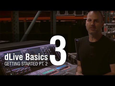 Mike Bangs - dLive Basics 3 - Bus Configuration