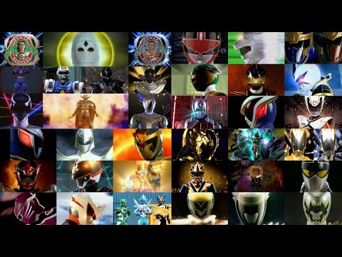Legendary All 6th Ranger Morph #powerrangers #mmpr #powerrangerscosmicfury #gogopowerrangers