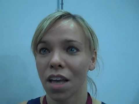 Karen Cockburn wins bronze - 2009 trampoline world championships