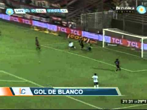 Gol de Ismael Blanco. Lanús 3 Colón 0. Torneo Final 2013 (Infobae.com)