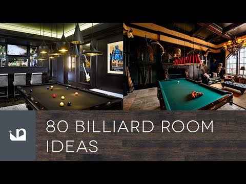 80 Billiard Room Ideas