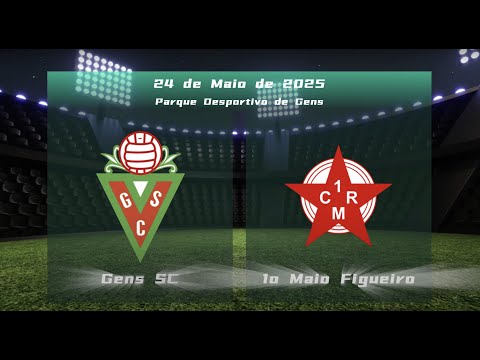 2ª Fase - Grupo Laranja Série A - 13ª Jornada - Gens SC vs CRC 1º Maio Figueiró