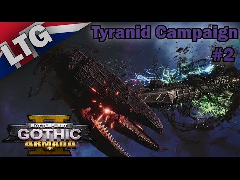 Tyranids Campaign Hard Difficulty Part 2 Battlefleet Gothic Armada 2