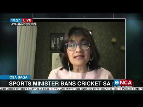 CSA Saga Sport Minister bans critical SA