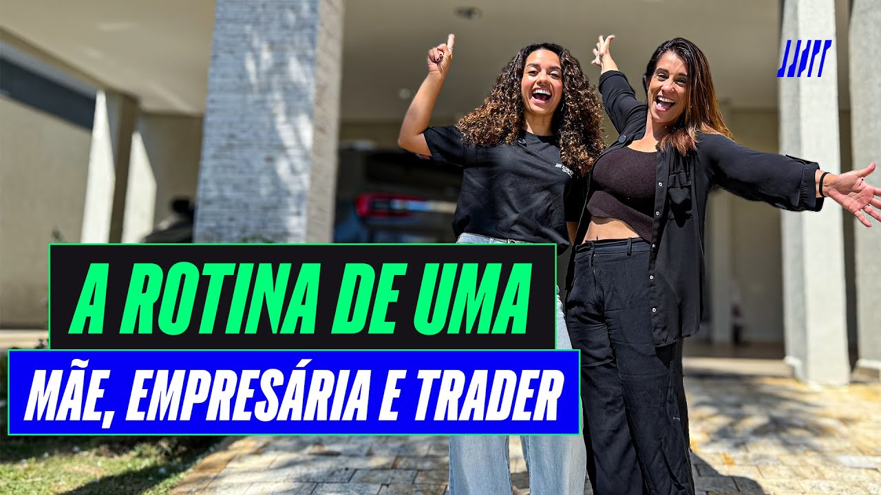 A rotina de uma mãe, empresária e TRADER VENCEDORA - Clear Visita Mari Damaceno