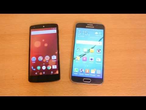 Nexus 5 Android M Developer Preview 2 vs Galaxy S6 - Which is Faster?