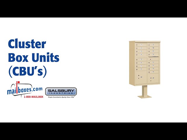 Cluster Box Unit III - 16 A Doors | Mailboxes.com