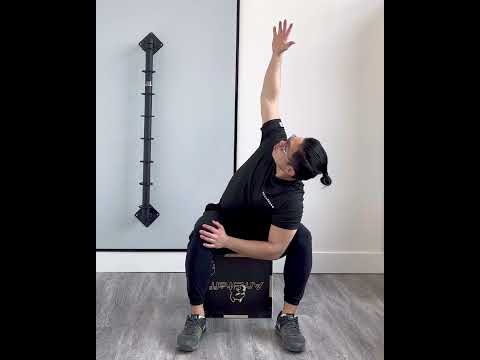 QL Stretch with Reach - Quadratus Lumborum flexibility exercise