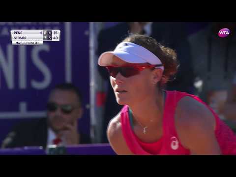 Теннис 2017 Internationaux de Strasbourg Semifinals | Samantha Stosur vs Peng Shuai | WTA Highlights