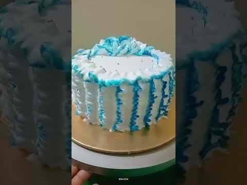 😍🤗#birthdaycake #youtubeshorts #simplecakedecorationideas