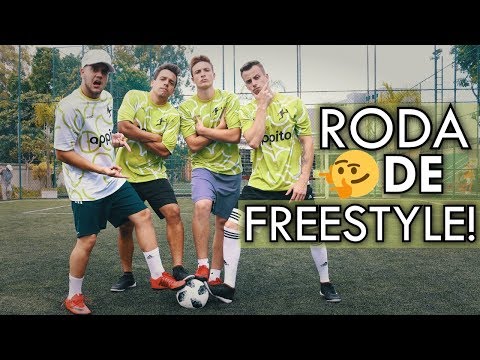 VOSSO CANAL NA RODA DE FREESTYLE COM GINGA STREET !!!!!!!