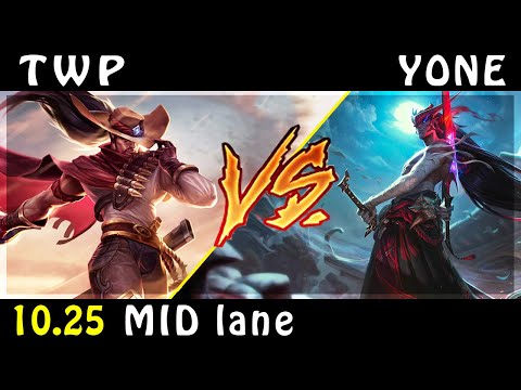 TheWanderingPro - Yasuo vs Yone MID Patch 10.25 - Yasuo Gameplay