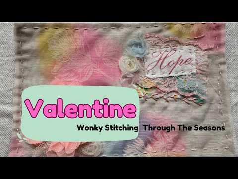 Valentines Day Stitch Along - Pretty In Pink