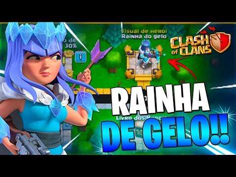 RAINHA DE GELO no CLASH OF CLANS: A NOVA TEMPORADA DO PASSE DE BATALHA CHEGOU!!!