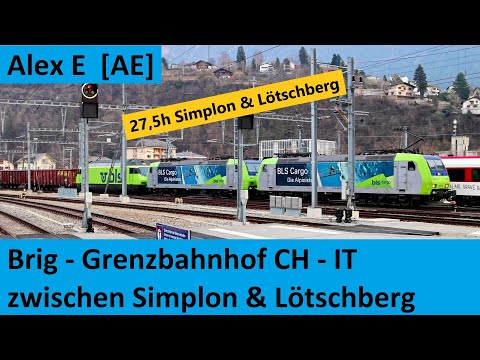 Brig - Grenzbahnhof zwischen Simplon und Lötschberg  |  Alex E