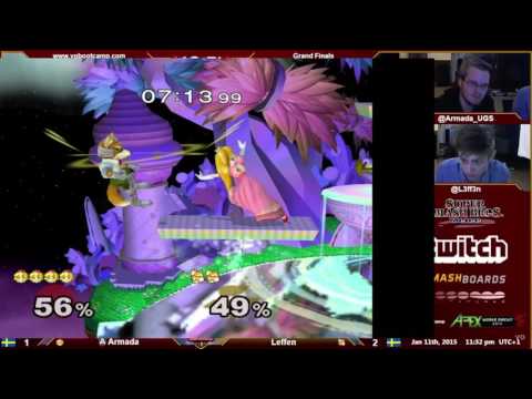 Armada vs. Leffen (BEAST 5 Game 4) with Added Techs