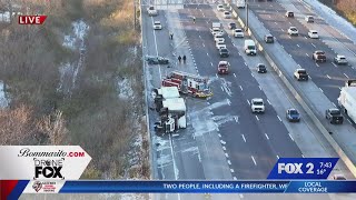 1 person dead after overnight crash on I-270 in Creve Coeur