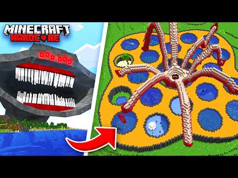 I trapped EVERY SEA MONSTER in Minecraft Hardcore!