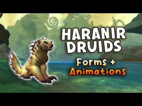 ALL 7 Haranir Druid Forms & FUN Animations Coming in Midnight!