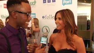 Charisma Carpenter Interview/Thirst Gala (TakePart TV)