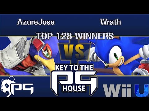 Key to the PG House TOP 128 WINNERS - AzureJose (Falco) vs Wrath (Sonic)