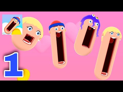 Hopping Heads: Scream & Shout - Part 1 levels 1 to 11 Gameplay Walkthrough LILU (iOS & Android) - YouTube