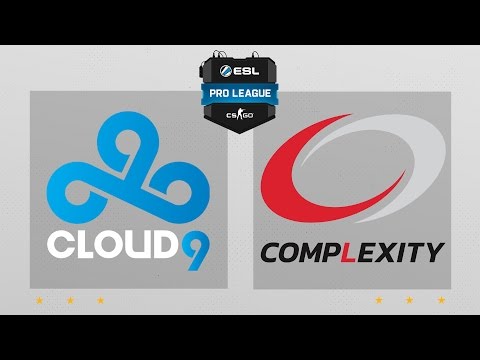 CS:GO - Cloud9 vs. compLexity [Overpass] Map 1 - ESL Pro League Season 4 - NA Matchday 6