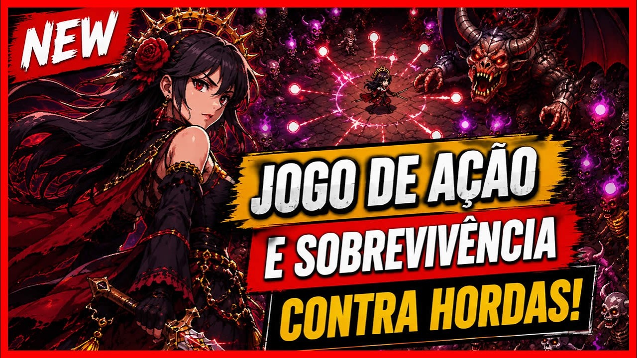 HELL MAIDEN - GAMEPLAY PC | NOVO JOGO DE AÇÃO E SOBREVIVÊNCIA CONTRA HORDAS | FIRST LOOK!
