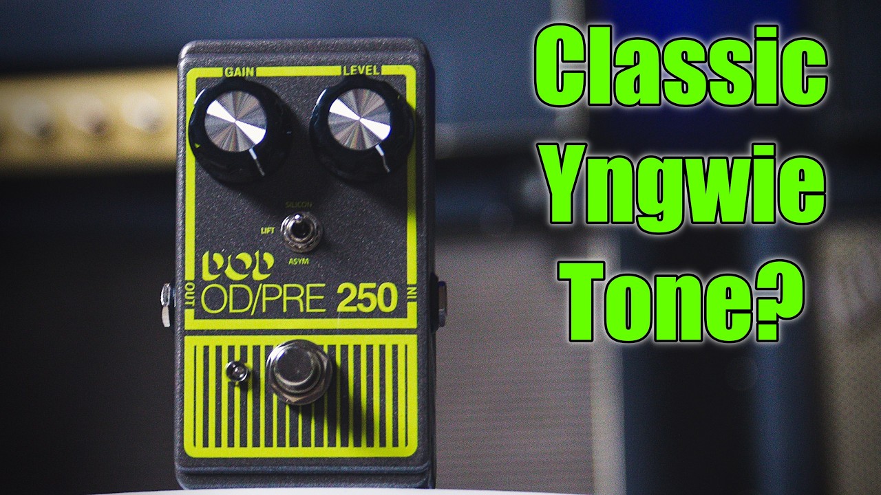 DOD Overdrive/Preamp 250-X (Classic Overdrive Tones) - YouTube
