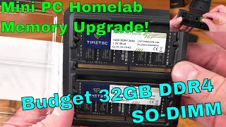 Mini PC Memory Upgrade For Proxmox VE9!